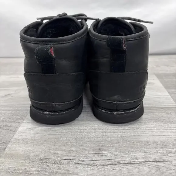 UGG Neumel Weather II Waterproof Black Leather Chukka Boots Size US 11 Men - Picture 7 of 16